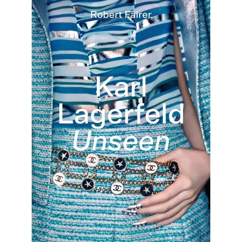 Abrams - Karl Lagerfeld Unseen - by Robert Fairer (Hardcove Blue